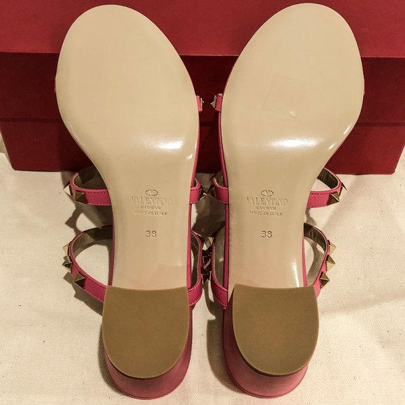 Rockstuds 60mm Leather Mule/Caged Slide Sandals - Picture 11 of 12